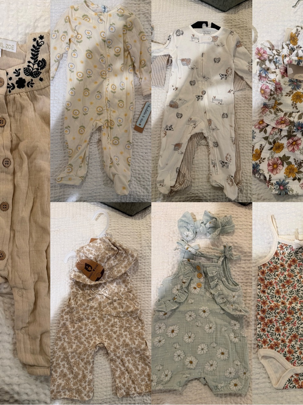 3-6M 7 Baby Girl Outfits